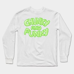 Chunky And Funky - Light Green Long Sleeve T-Shirt